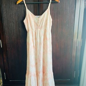 Rails XS Sundress in Pink/White Wash EUC